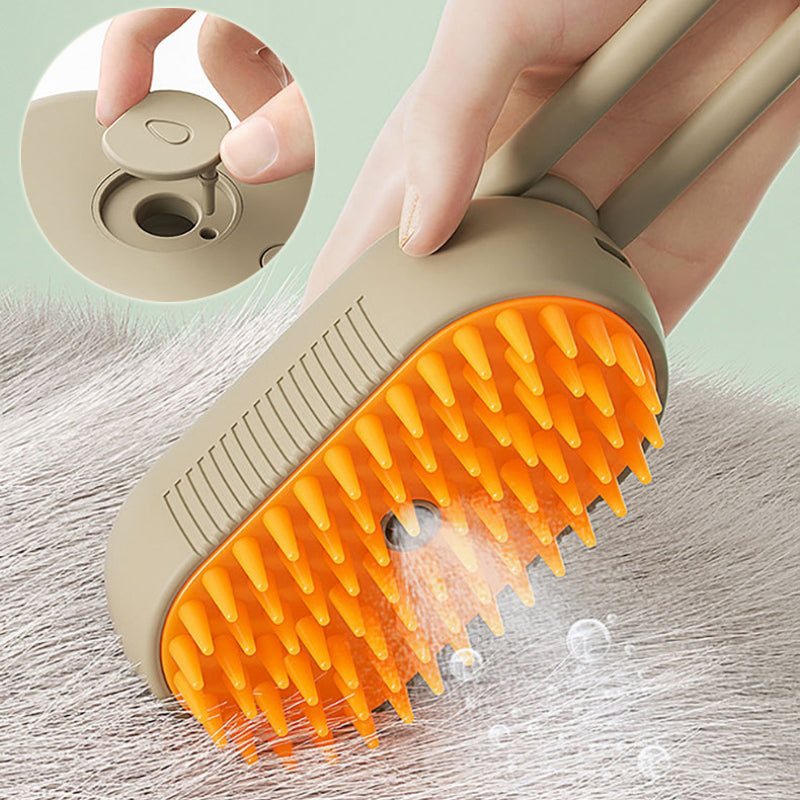 Piczat™ 3-in-1 Pet Spa Brush— Groom, Massage & Hydrate in One