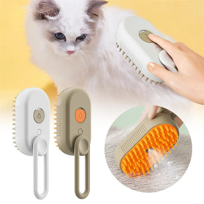 Piczat™ 3-in-1 Pet Spa Brush— Groom, Massage & Hydrate in One