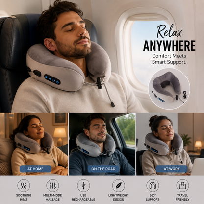 RelaxAura™ Smart Neck Therapy Pillow