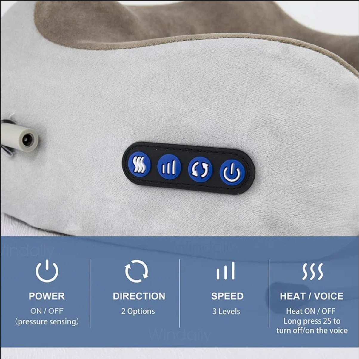 RelaxAura™ Smart Neck Therapy Pillow