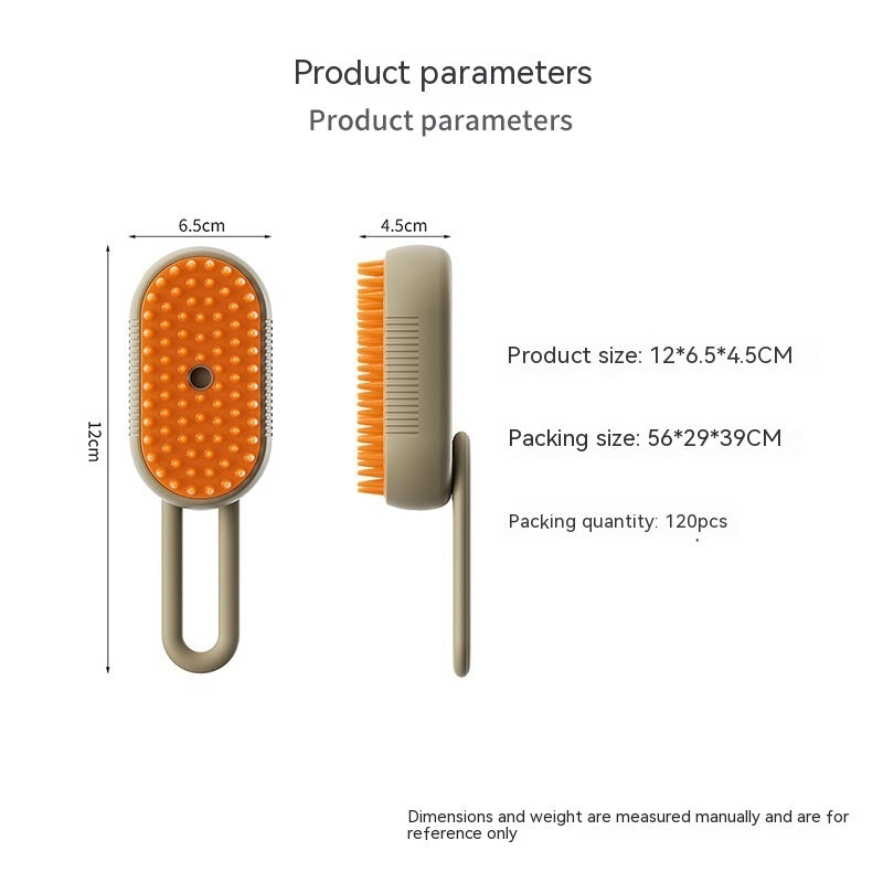 Piczat™ 3-in-1 Pet Spa Brush— Groom, Massage & Hydrate in One