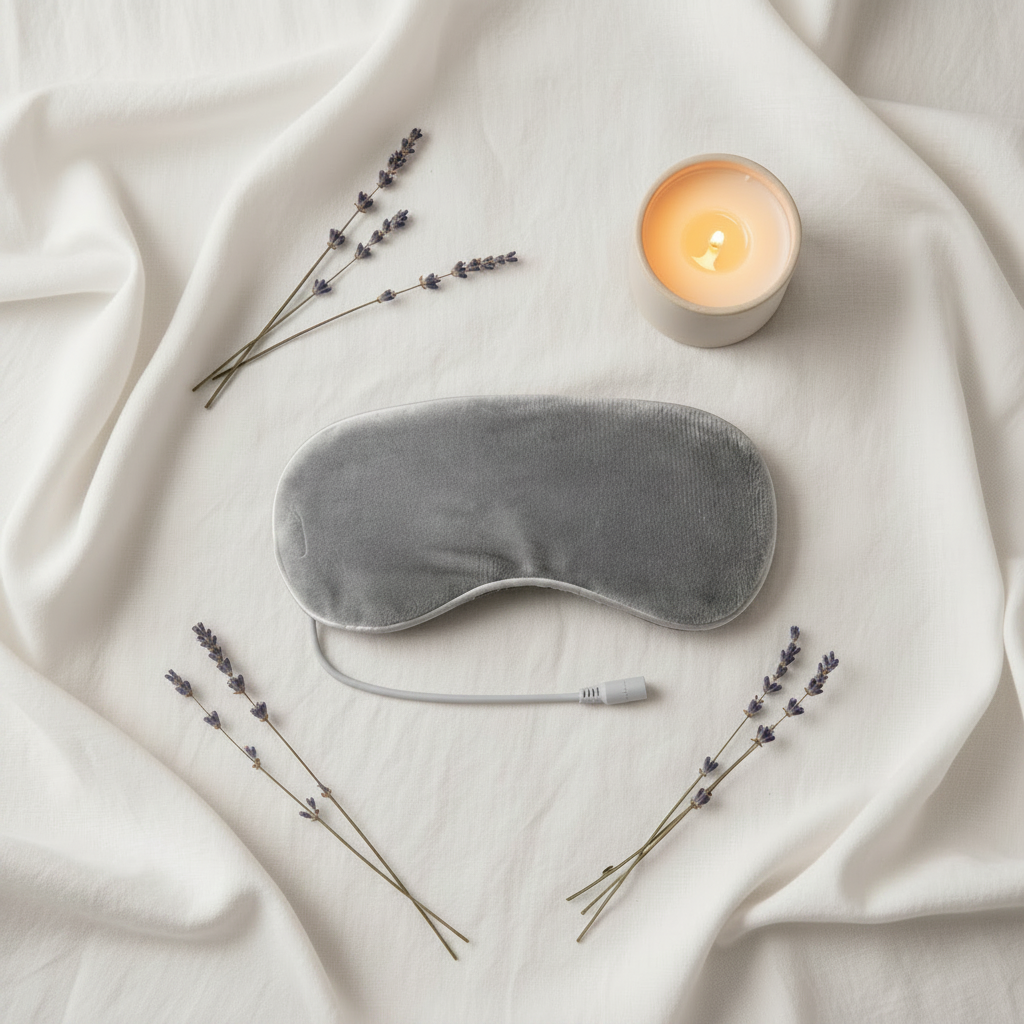 Grey Eye Mask Flat-lay
